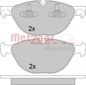 METZGER 1170592 - Bremsbelagsatz, Scheibenbremse