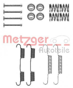 METZGER 105-0896 - Zubehörsatz, Feststellbremsbacken