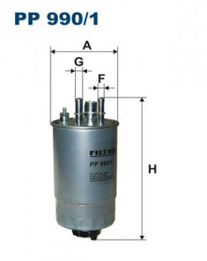 FILTRON PP990/1 - Kraftstofffilter