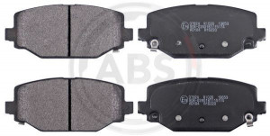 A.B.S. 37924 - Bremsbelagsatz, Scheibenbremse