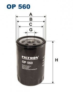 FILTRON OP560 - Ölfilter