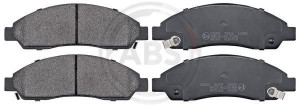 A.B.S. 37654 - Bremsbelagsatz, Scheibenbremse