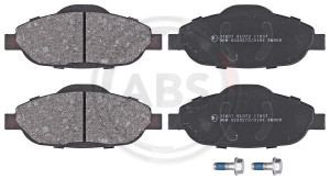 A.B.S. 37607 - Bremsbelagsatz, Scheibenbremse