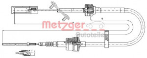 METZGER 492.10 - Seilzug, Kupplungsbetätigung