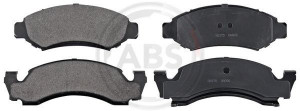 A.B.S. 38375 - Bremsbelagsatz, Scheibenbremse