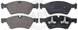 A.B.S. 37507 - Bremsbelagsatz, Scheibenbremse