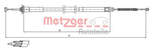 METZGER 12.1500 - Seilzug, Feststellbremse
