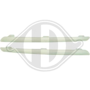 DIEDERICHS 4483043 - Zier-/Schutzleistensatz, Kühlergitter