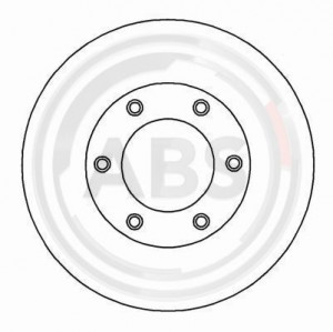 A.B.S. 17015 - Bremsscheibe