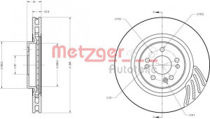 METZGER 6110530 - Bremsscheibe