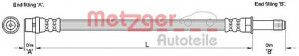 METZGER 4110278 - Bremsschlauch