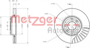 METZGER 6110047 - Bremsscheibe