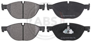 A.B.S. 37703 - Bremsbelagsatz, Scheibenbremse