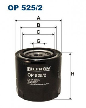 FILTRON OP525/2 - Ölfilter