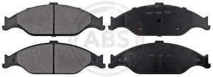 A.B.S. 38804 - Bremsbelagsatz, Scheibenbremse