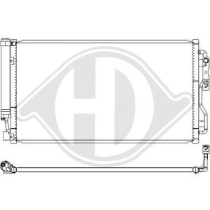 DIEDERICHS DCC1579 - Kondensator, Klimaanlage