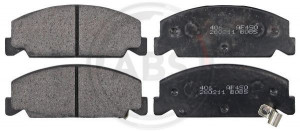 A.B.S. 36669 - Bremsbelagsatz, Scheibenbremse