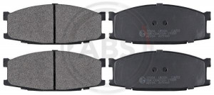 A.B.S. 37024 - Bremsbelagsatz, Scheibenbremse
