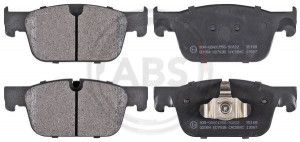 A.B.S. 35168 - Bremsbelagsatz, Scheibenbremse