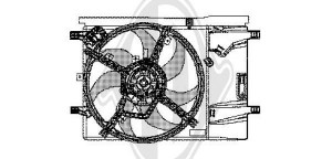 DIEDERICHS DCL1087 - Lüfter, Motorkühlung