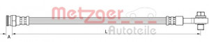 METZGER 4111619 - Bremsschlauch