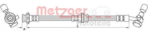 METZGER 4111581 - Bremsschlauch