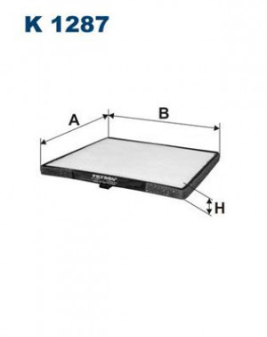 FILTRON K1287 - Filter, Innenraumluft
