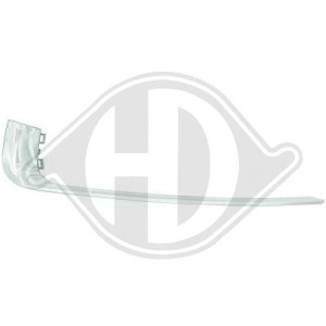 DIEDERICHS 1826043 - Zier-/Schutzleistensatz, Kühlergitter