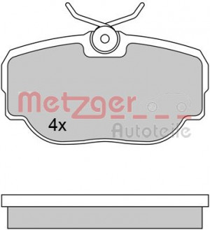 METZGER 1170605 - Bremsbelagsatz, Scheibenbremse