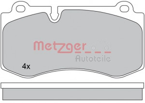 METZGER 1170383 - Bremsbelagsatz, Scheibenbremse
