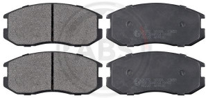 A.B.S. 36772 - Bremsbelagsatz, Scheibenbremse