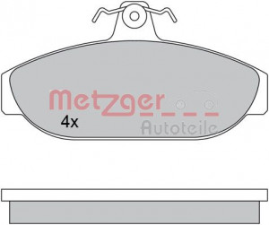 METZGER 1170315 - Bremsbelagsatz, Scheibenbremse