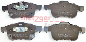 METZGER 1170831 - Bremsbelagsatz, Scheibenbremse