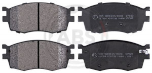 A.B.S. 37520 - Bremsbelagsatz, Scheibenbremse