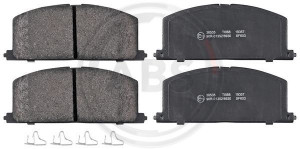 A.B.S. 36535 - Bremsbelagsatz, Scheibenbremse
