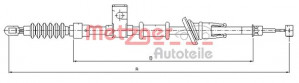METZGER 10.8222 - Seilzug, Feststellbremse