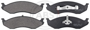 A.B.S. 38477 - Bremsbelagsatz, Scheibenbremse