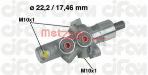 METZGER 202-175 - Hauptbremszylinder