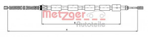METZGER 10.602 - Seilzug, Feststellbremse