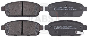 A.B.S. 37790 - Bremsbelagsatz, Scheibenbremse