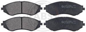A.B.S. 37055 - Bremsbelagsatz, Scheibenbremse