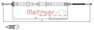 METZGER 12.0725 - Seilzug, Feststellbremse