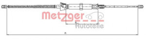 METZGER 10.9032 - Seilzug, Feststellbremse