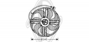 DIEDERICHS DCL1212 - Lüfter, Motorkühlung