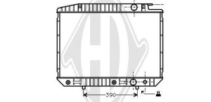 DIEDERICHS DCM2320 - Kühler, Motorkühlung
