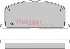 METZGER 1170327 - Bremsbelagsatz, Scheibenbremse