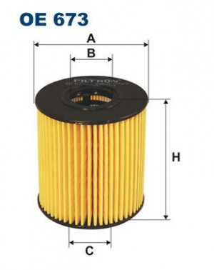 FILTRON OE673 - Ölfilter