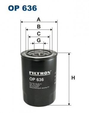 FILTRON OP636 - Ölfilter