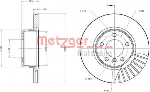 METZGER 6110260 - Bremsscheibe