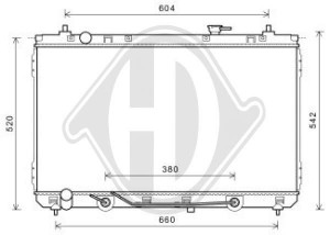 DIEDERICHS DCM3816 - Kühler, Motorkühlung